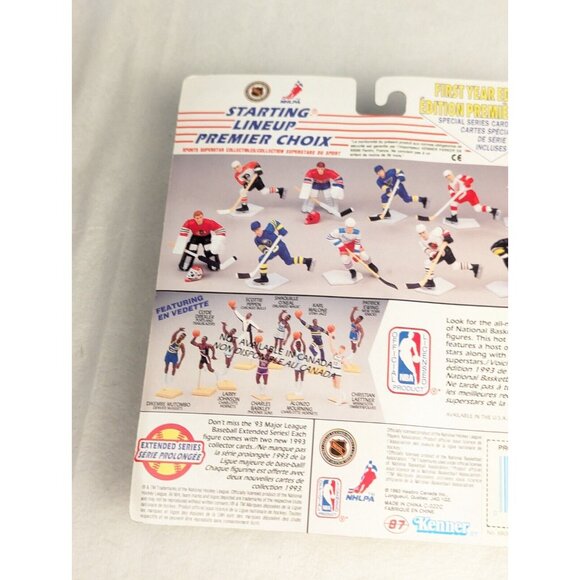 1993 NHL Starting Lineup JEREMY ROENICK Chicago Blackhawks Figure - Picture 9 of 10